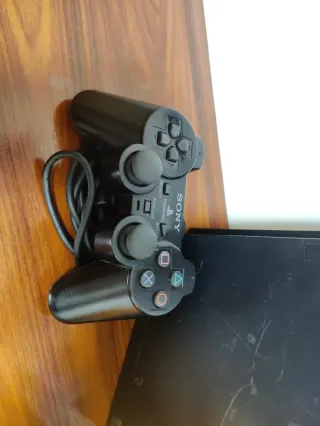 Playstation 2 + Mando DualShock 2 Negro