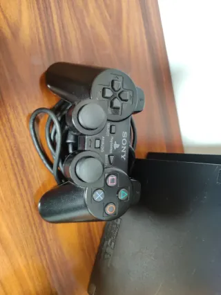 Playstation 2 + Mando DualShock 2 Negro