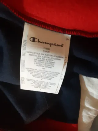 Sudadera Champion con Cremallera