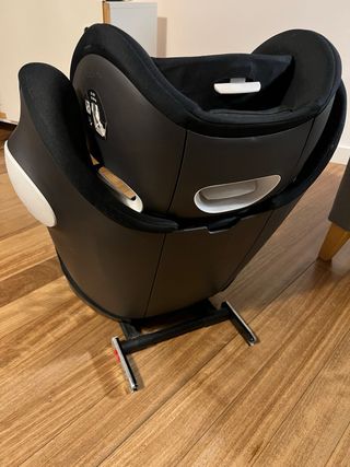 Silla Cybex Gold M-fix Grupo 2/3 Negra