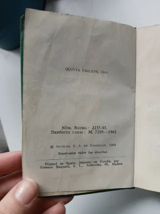 Rubén Darío quinta edicion 1963