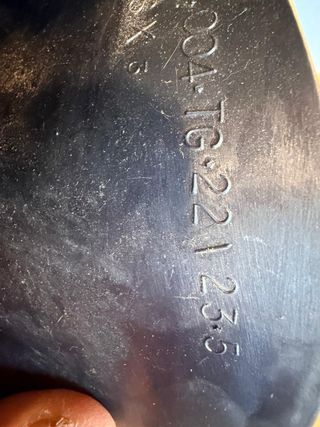 Botas de esquí azul marino  Talla pie 32