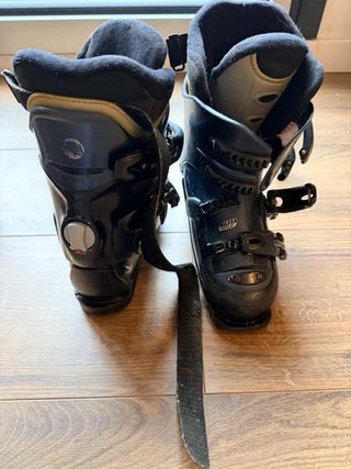 Botas de esquí azul marino  Talla pie 32