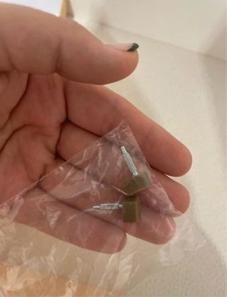 Zapatos de tacón plateados MENBUR