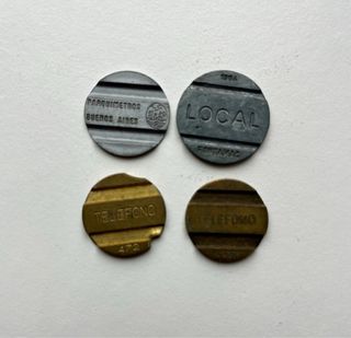 Lote 4 Cospeles Vintage Argentina/Brasil