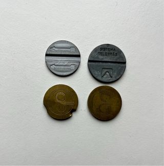 Lote 4 Cospeles Vintage Argentina/Brasil