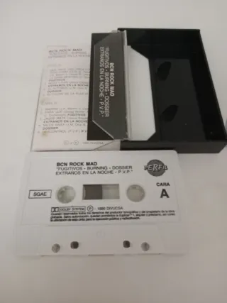 Cinta Cassette BCN ROCK MAD FUGITIVOS