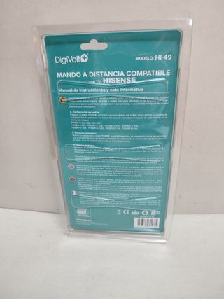Mando Hisense TV Nuevo HI-49