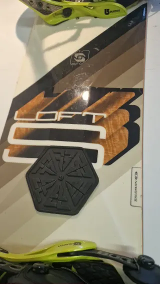 Tabla Snowboard altq gama con Fijaciones