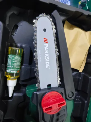 Mini sierra recargable Parkside 20V