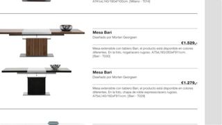 Mesa Diseño BO CONCEPT