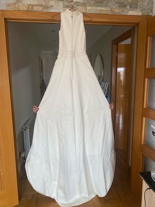 Vestido de Novia Raimon Bundo Blanco Roto