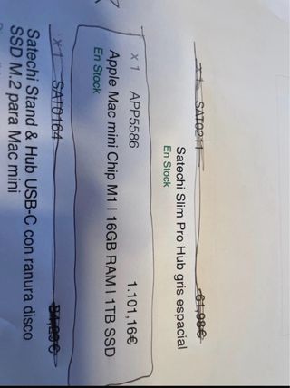 Mac Mini M1 16GB RAM 1TB SSD