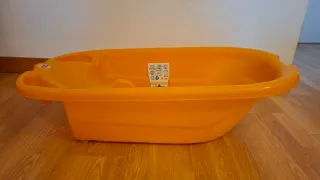Bañera bebé naranja