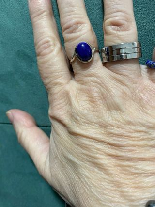 Anillo articulado plata