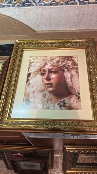 Cuadro La Macarena Marco Dorado