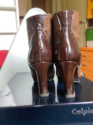 Stivaletti pellCalpierre Made in Italy Tg 37