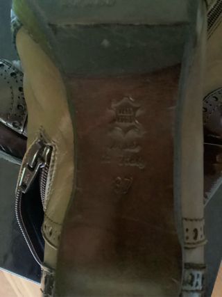 Stivaletti pellCalpierre Made in Italy Tg 37