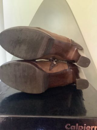 Stivaletti pellCalpierre Made in Italy Tg 37