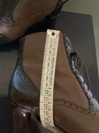 Stivaletti pellCalpierre Made in Italy Tg 37