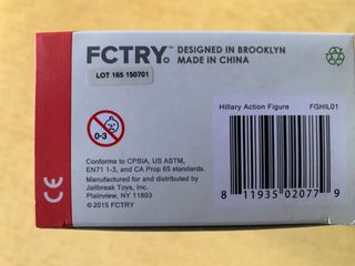 Figura de Acción de Hillary Clinton