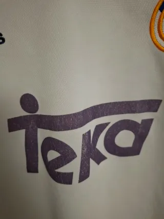 Camiseta Real Madrid 2000/01 Teka Adidas