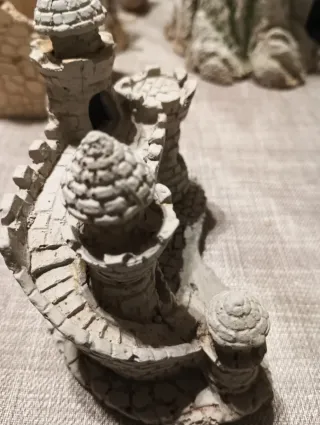 Decoración Acuario Castillo