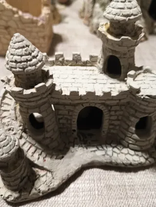 Decoración Acuario Castillo