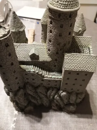 Decoración Acuario Castillo