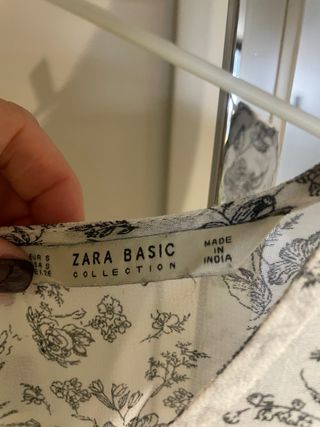 Blusa boho estampada con alguna pequeña lentejuela