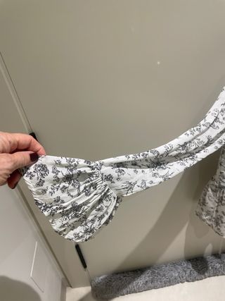 Blusa boho estampada con alguna pequeña lentejuela