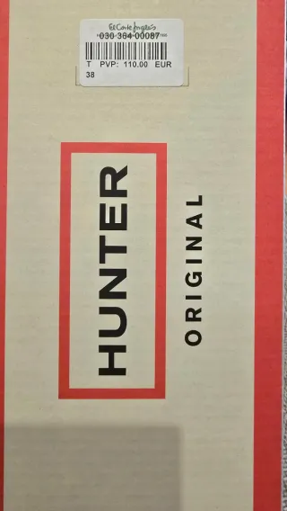 Pack Botas Hunter Negras con calcetines originales