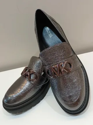 Mocasines Michael Kors Plateados