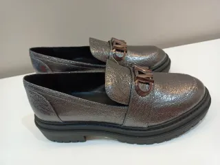 Mocasines Michael Kors Plateados