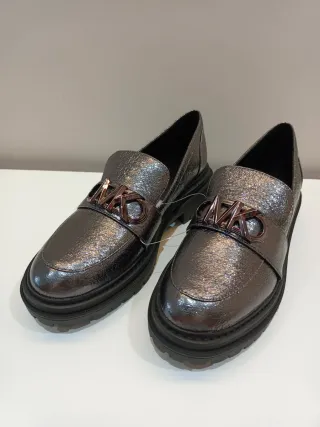 Mocasines Michael Kors Plateados