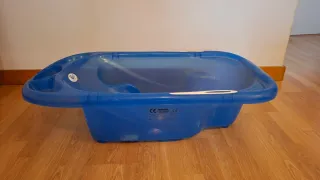 Bañera bebé azul