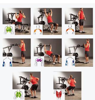 Banco de musculación Tectake