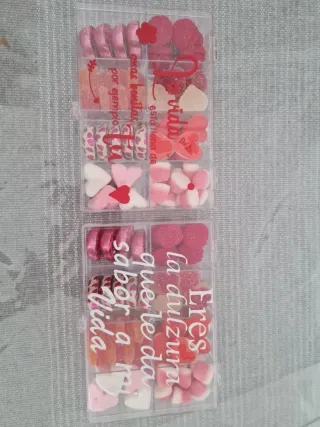 Caja regalo San Valentín: peluche, foto y llaveros