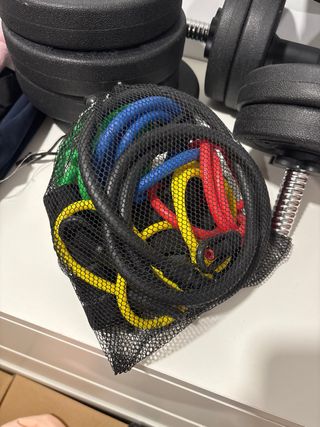 Set Mancuernas y Discos Pesas Gimnasio