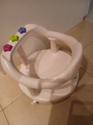 Sillita Bañera Bebé con Estrellas Juguete