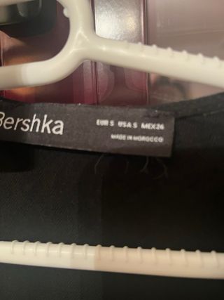 Mono negro Bershka talla S