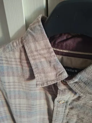 Camicia velluto costine M