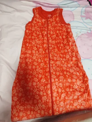 Saco dormir sin mangas estampado floral