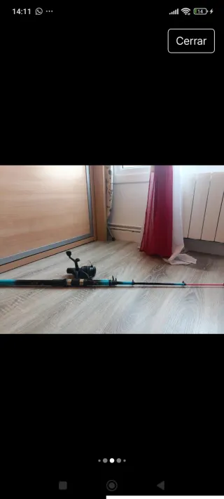 Caña de Pescar Telescópica Caperlan 4x4