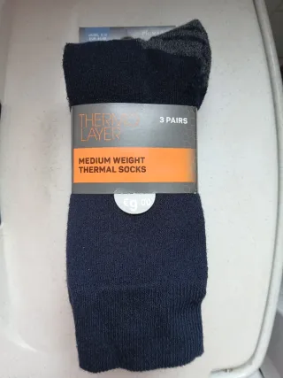 Calcetines Térmicos Primark Talla 43 (3 Pares)