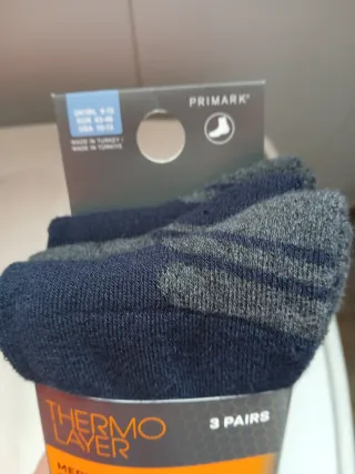 Calcetines Térmicos Primark Talla 43 (3 Pares)