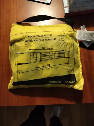 Red de Voleibol Playa Portátil Decathlon.