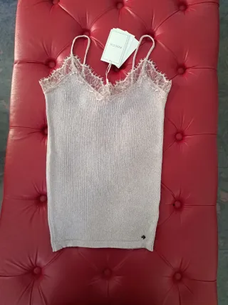 Canotta Kocca elegante cipria