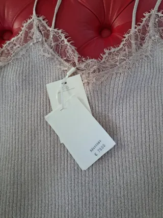 Canotta Kocca elegante cipria