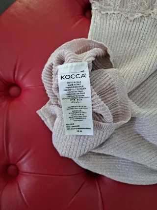 Canotta Kocca elegante cipria